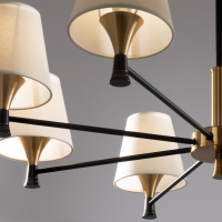 Люстра на штанге Freya Perfetto FR5098PL-08BBS