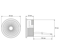 Светодиодный модуль Denkirs DK3000-7W-BK