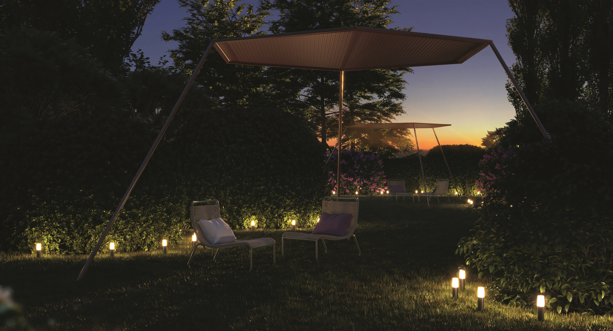 Грунтовый светодиодный светильник Maytoni Talpa O416FL-L3B3K