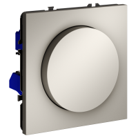 Светорегулятор встраиваемый VOLTUM S70 поворотно-нажимной 600 Вт, (кашемир) VLS070303