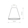 Абажур Nowodvorski Cameleon Cone S 8503