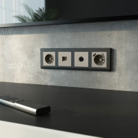 ТВ-розетка оконечная дымчатый Werkel W1283004 a069469