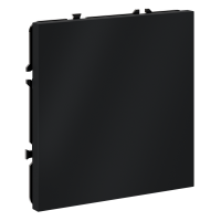 Заглушка VOLTUM S70 с суппортом, (графит) VLS080107