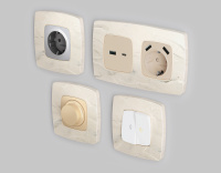 Рамка 2-постовая Ambrella Volt OMEGA Opera OF940602