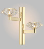 Настенный светильник Crystal Lux REBECA AP2 GOLD