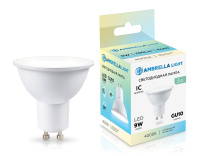 Лампа светодиодная MR16 9W GU10 4000K 38° Ambrella light 190904