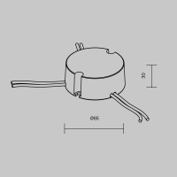 Источник тока (драйвер) 25Вт 10-42В Maytoni Dali Lighting control 721031