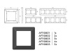 Рамка 5-постовая Ambrella Volt ALFA Line AF110805