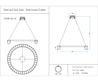 Светильник подвесной светодиодный Kink Light Гэлли 07599-80,36
