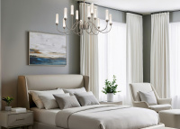 Люстра на штанге светодиодная Freya Alias FR2050CL-L36BS