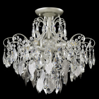 Люстра потолочная Crystal Lux ESMIRALDA PL4 SILVER