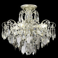 Люстра потолочная Crystal Lux ESMIRALDA PL4 SILVER