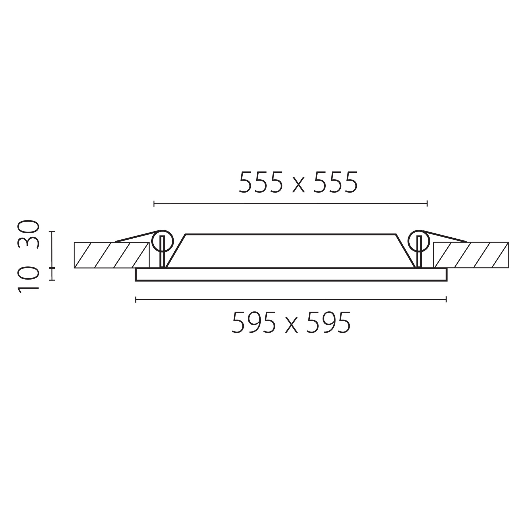 Светодиодная панель потолочная Lightstar Zocco 224364