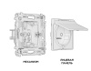 Комплект механизма электрической розетки Ambrella Volt ALFA MA808010