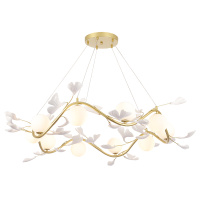 Люстра подвесная Crystal Lux COLIBRI SP10 GOLD