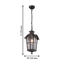 Уличный подвесной светильник Favourite Bristol 2036-1P