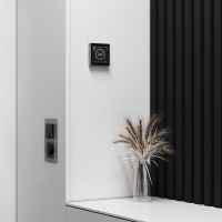 Умный сенсорный терморегулятор с LCD дисплеем Werkel (дымчатый) W1851104 a071605