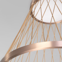 Светильник потолочный светодиодный Eurosvet Cesta 40018/1 LED коричневый a069290