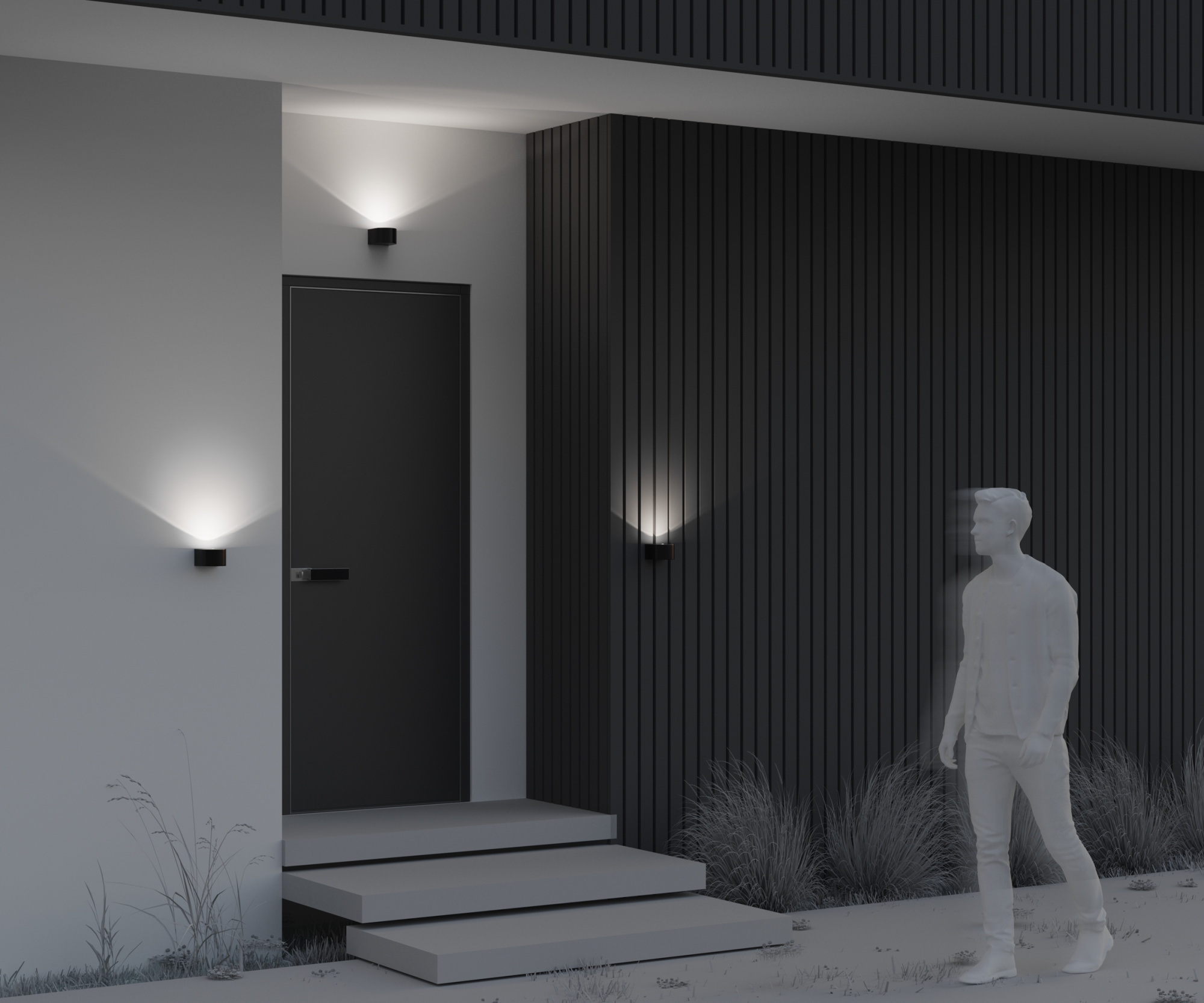 Уличный архитектурный светодиодный светильник Maytoni Blow O435WL-L5GF3K