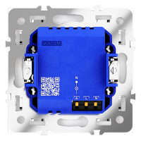 Датчик движения встраиваемый VOLTUM S70, (белый глянцевый) VLS070501